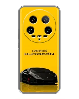 Чохол для Xiaomi 14 Ultra з картинкою «Lamborghini Huracan чорний»