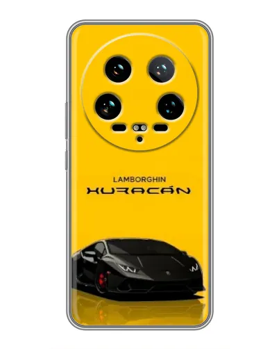 Чохол для Xiaomi 14 Ultra з картинкою «Lamborghini Huracan чорний»