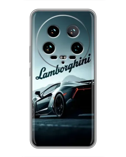 Чохол для Xiaomi 14 Ultra з картинкою «Класичний Lamborghini надпис»
