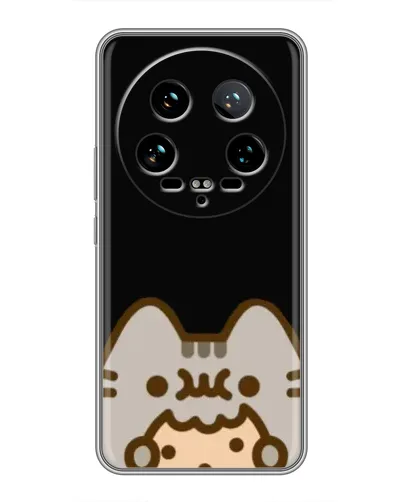 Чехол для Xiaomi 14 Ultra с картинкой «Пушин на черном»
