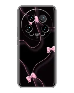 Чохол для Xiaomi 14 Ultra з картинкою «Рожеві стрічки»