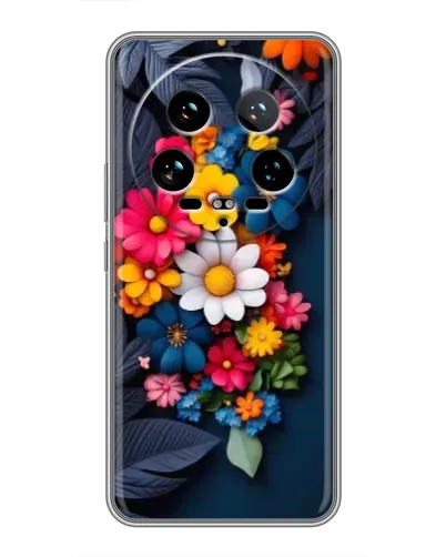 Чохол для Xiaomi 14 Ultra з картинкою «Квіткова феєрія» Чохол для Xiaomi 14 Ultra з картинкою «Квіткова феєрія»
