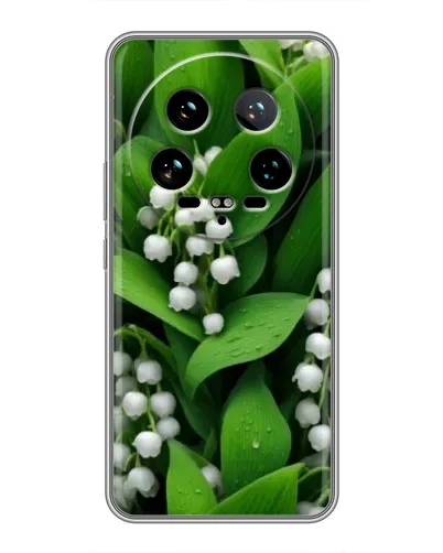 Чохол для Xiaomi 14 Ultra з картинкою «Конвалії в зелені» Чохол для Xiaomi 14 Ultra з картинкою «Конвалії в зелені»