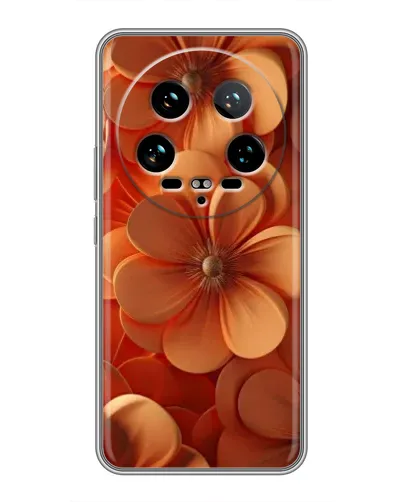 Чохол для Xiaomi 14 Ultra з картинкою «Помаранчева макро квітка» Чохол для Xiaomi 14 Ultra з картинкою «Помаранчева макро квітка»
