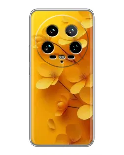 Чохол для Xiaomi 14 Ultra з картинкою «Золоті пелюстки»