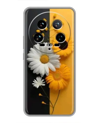 Чохол для Xiaomi 14 Ultra з картинкою «Соняшник та ромашка» Чохол для Xiaomi 14 Ultra з картинкою «Соняшник та ромашка»
