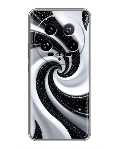 Чехол для Xiaomi 14 Ultra с картинкой «Черно-белая спираль» Чехол для Xiaomi 14 Ultra с картинкой «Черно-белая спираль»