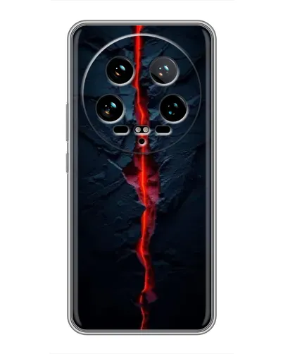 Чехол для Xiaomi 14 Ultra с картинкой «Kрасная лавовая трещина» Чехол для Xiaomi 14 Ultra с картинкой «Kрасная лавовая трещина»