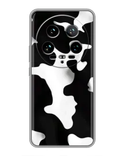 Чехол для Xiaomi 14 Ultra с картинкой «Черно-белое пятно»
