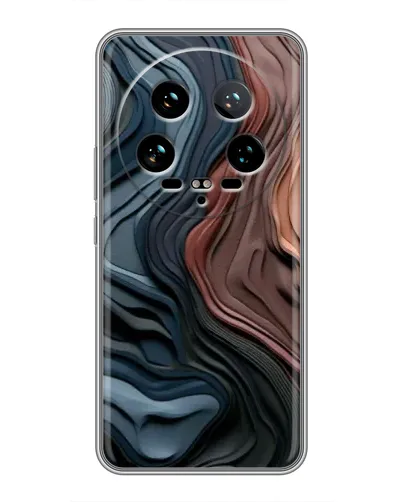 Чехол для Xiaomi 14 Ultra с картинкой «Цветные волны каньона» Чехол для Xiaomi 14 Ultra с картинкой «Цветные волны каньона»