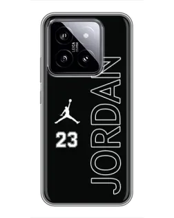 Чехол для Xiaomi 14 с картинкой «Jordan Vertical»