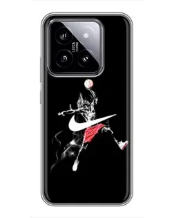 Чехол для Xiaomi 14 с картинкой «Jordan Jumpman»