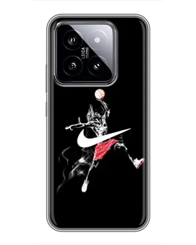 Чехол для Xiaomi 14 с картинкой «Jordan Jumpman»