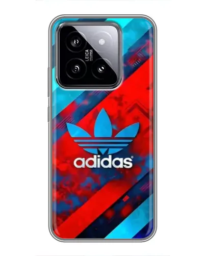 Чехол для Xiaomi 14 с картинкой «Абстракция Adidas»
