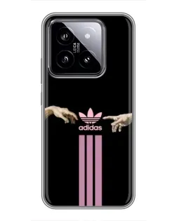 Чехол для Xiaomi 14 с картинкой «Adidas Hands»