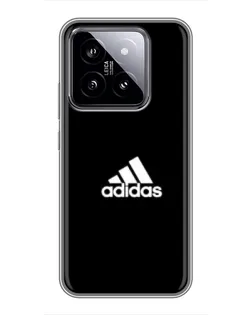 Чехол для Xiaomi 14 с картинкой «Adidas Red Style»