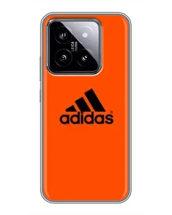 Чехол для Xiaomi 14 с картинкой «Adidas Ukraine»
