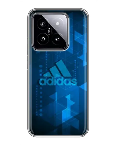 Чехол для Xiaomi 14 с картинкой «Adidas Sport Art»
