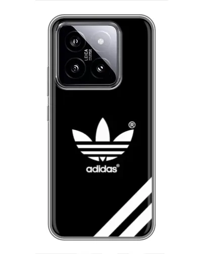 Чехол для Xiaomi 14 с картинкой «Adidas с диагональными полосами»