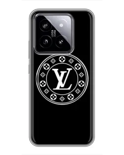 Чехол для Xiaomi 14 с картинкой «LV — печать стиля»