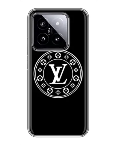 Чехол для Xiaomi 14 с картинкой «LV — печать стиля»