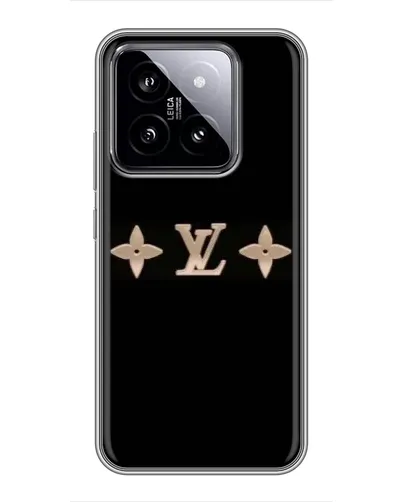 Чехол для Xiaomi 14 с картинкой «Louis Vuitton — минимализм»