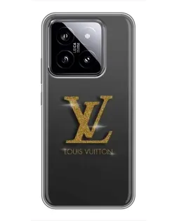Чехол для Xiaomi 14 с картинкой «Градиент Louis Vuitton»