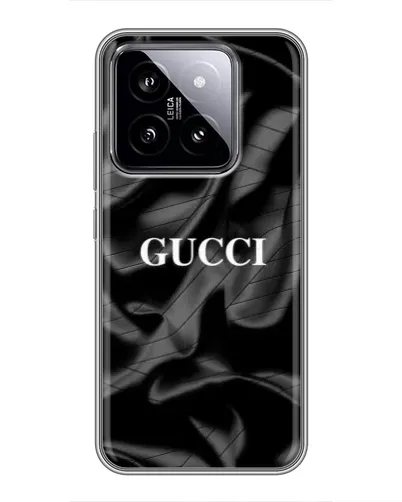 Чехол для Xiaomi 14 с картинкой «Gucci — шелковые волны» Чехол для Xiaomi 14 с картинкой «Gucci — шелковые волны»