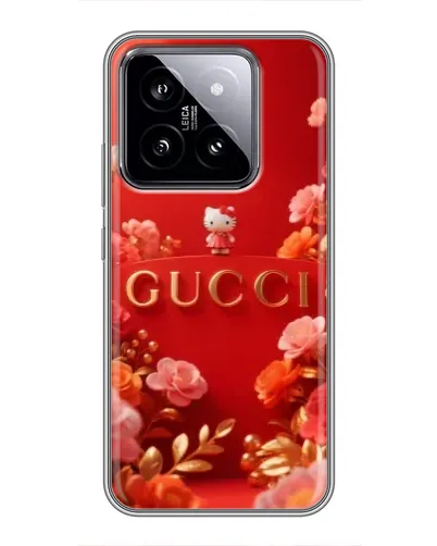 Чехол для Xiaomi 14 с картинкой «Gucci — золотой сад» Чехол для Xiaomi 14 с картинкой «Gucci — золотой сад»