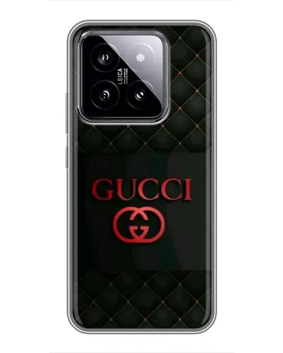 Чехол для Xiaomi 14 с картинкой «Gucci — стеганый черный» Чехол для Xiaomi 14 с картинкой «Gucci — стеганый черный»