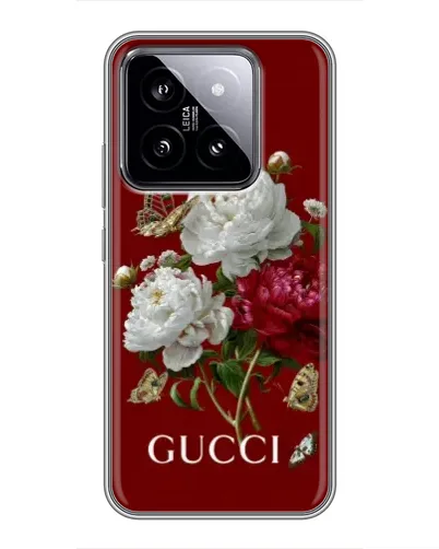 Чехол для Xiaomi 14 с картинкой «Gucci — сад» Чехол для Xiaomi 14 с картинкой «Gucci — сад»