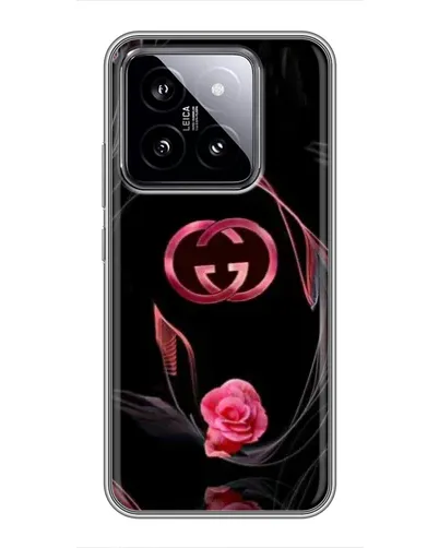 Чехол для Xiaomi 14 с картинкой «Gucci — неоновая роза» Чехол для Xiaomi 14 с картинкой «Gucci — неоновая роза»