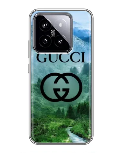 Чехол для Xiaomi 14 с картинкой «Gucci — горный пейзаж» Чехол для Xiaomi 14 с картинкой «Gucci — горный пейзаж»