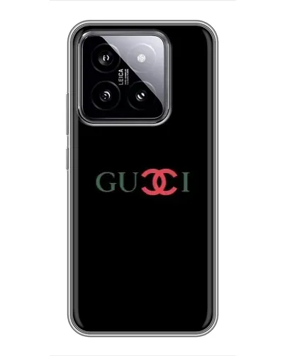 Чехол для Xiaomi 14 с картинкой «Gucci — красный градиент» Чехол для Xiaomi 14 с картинкой «Gucci — красный градиент»