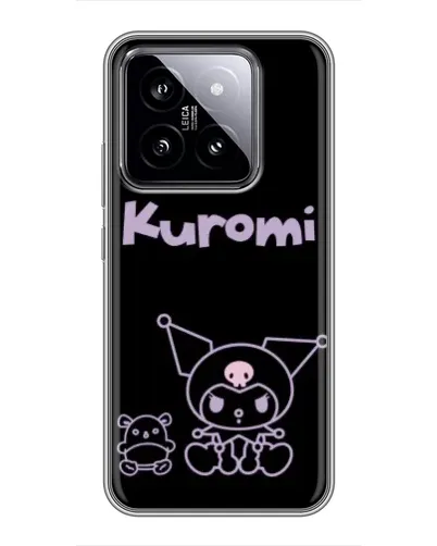 Чехол для Xiaomi 14 с картинкой «Kuromi — черный минимализм» Чехол для Xiaomi 14 с картинкой «Kuromi — черный минимализм»