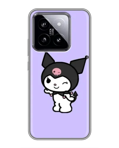 Чехол для Xiaomi 14 с картинкой «Классическая Kuromi» Чехол для Xiaomi 14 с картинкой «Классическая Kuromi»