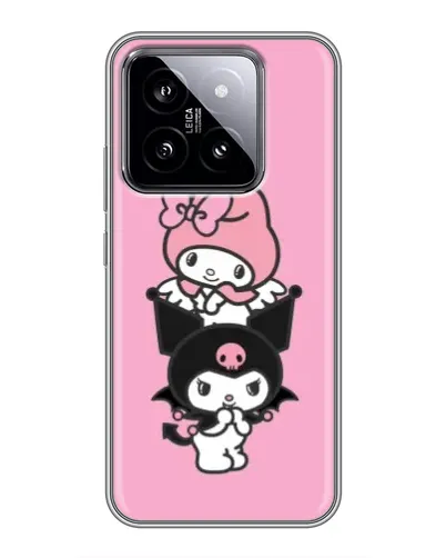 Чехол для Xiaomi 14 с картинкой «My Melody и Kuromi» Чехол для Xiaomi 14 с картинкой «My Melody и Kuromi»