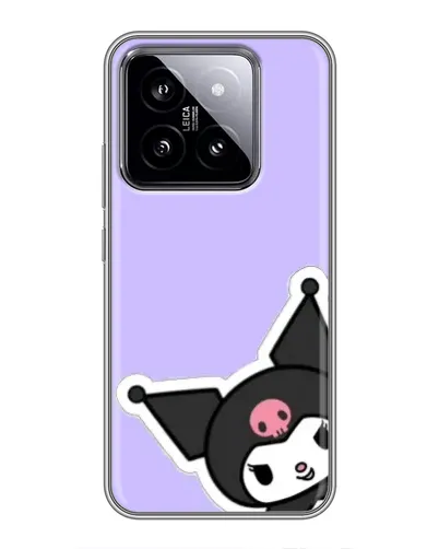 Чехол для Xiaomi 14 с картинкой «Забавная Kuromi» Чехол для Xiaomi 14 с картинкой «Забавная Kuromi»
