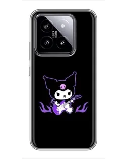 Чохол для Xiaomi 14 з картинкою «Електрична Kuromi»