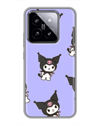 Чехол для Xiaomi 14 с картинкой «Паттерн с Kuromi» Чехол для Xiaomi 14 с картинкой «Паттерн с Kuromi»