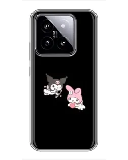 Чохол для Xiaomi 14 з картинкою «My Melody та Kuromi»
