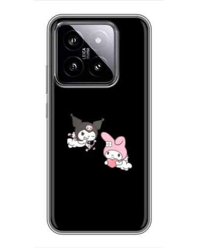 Чехол для Xiaomi 14 с картинкой «My Melody и Kuromi» Чехол для Xiaomi 14 с картинкой «My Melody и Kuromi»