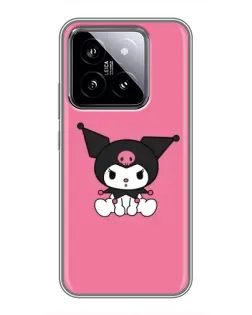Чохол для Xiaomi 14 з картинкою «Похмура Kuromi»