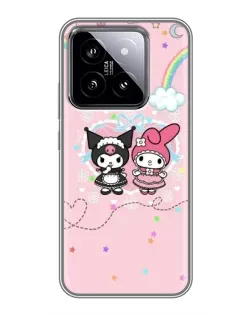 Чохол для Xiaomi 14 з картинкою «My Melody та Kuromi»