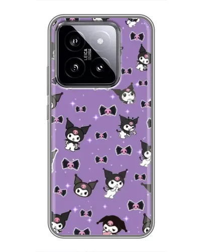 Чехол для Xiaomi 14 с картинкой «Kuromi — паттерн» Чехол для Xiaomi 14 с картинкой «Kuromi — паттерн»