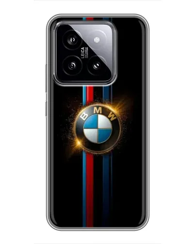 Чохол для Xiaomi 14 з картинкою «BMW M-Power неон»