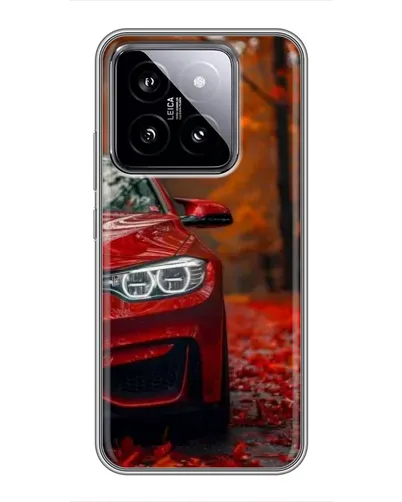 Чохол для Xiaomi 14 з картинкою «Осіння BMW M4»