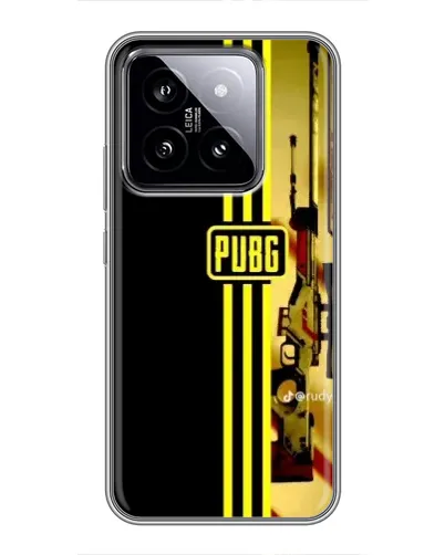 Чохол для Xiaomi 14 з картинкою «PUBG — камуфляжний шолом»