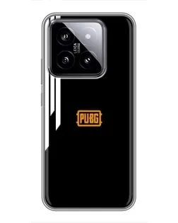 Чохол для Xiaomi 14 з картинкою «PUBG — вертикальні лінії»