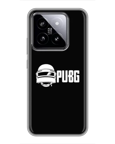 Чохол для Xiaomi 14 з картинкою «PUBG — класичний лого»